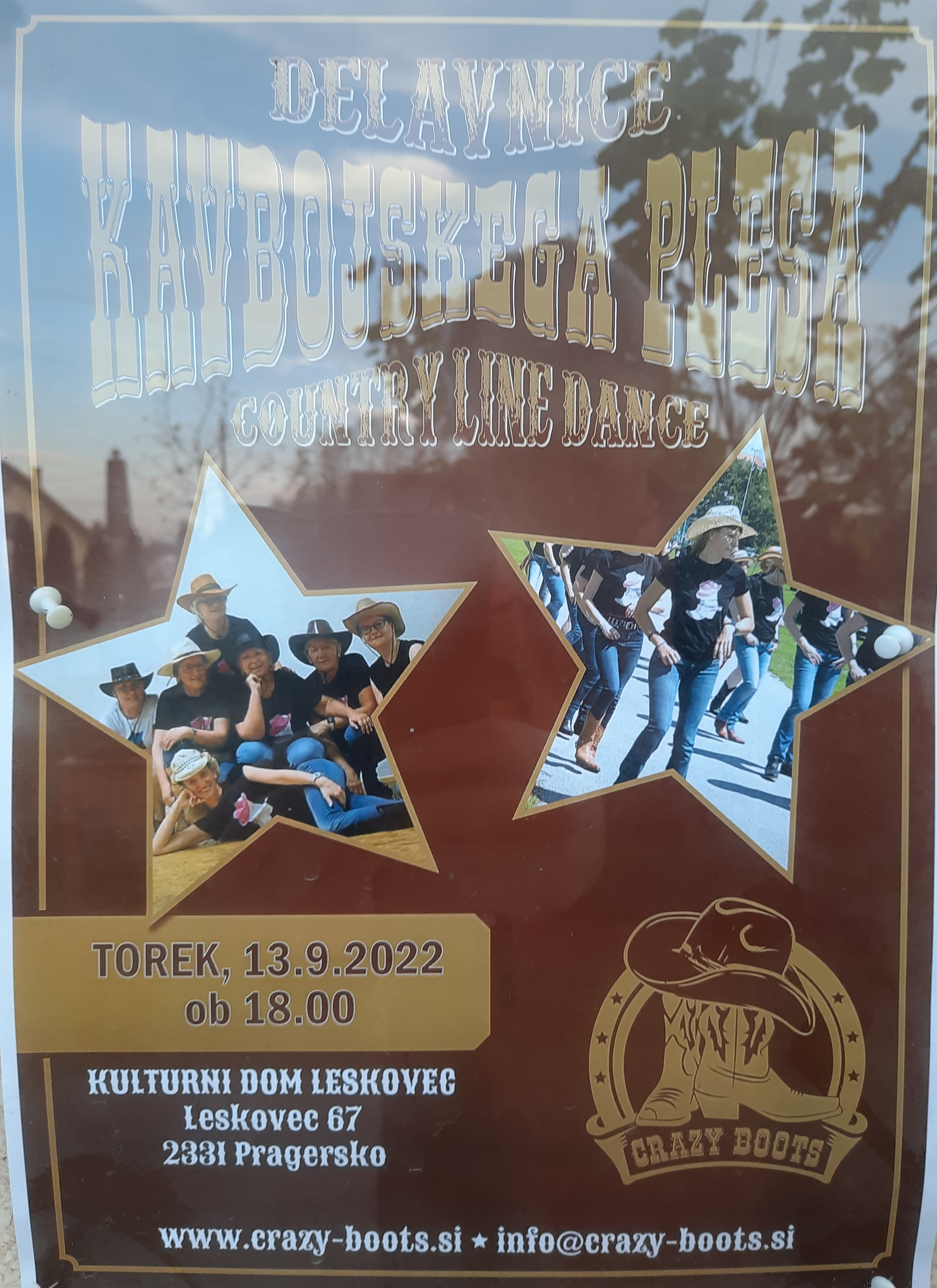 Delavnice kavbojskega plesa